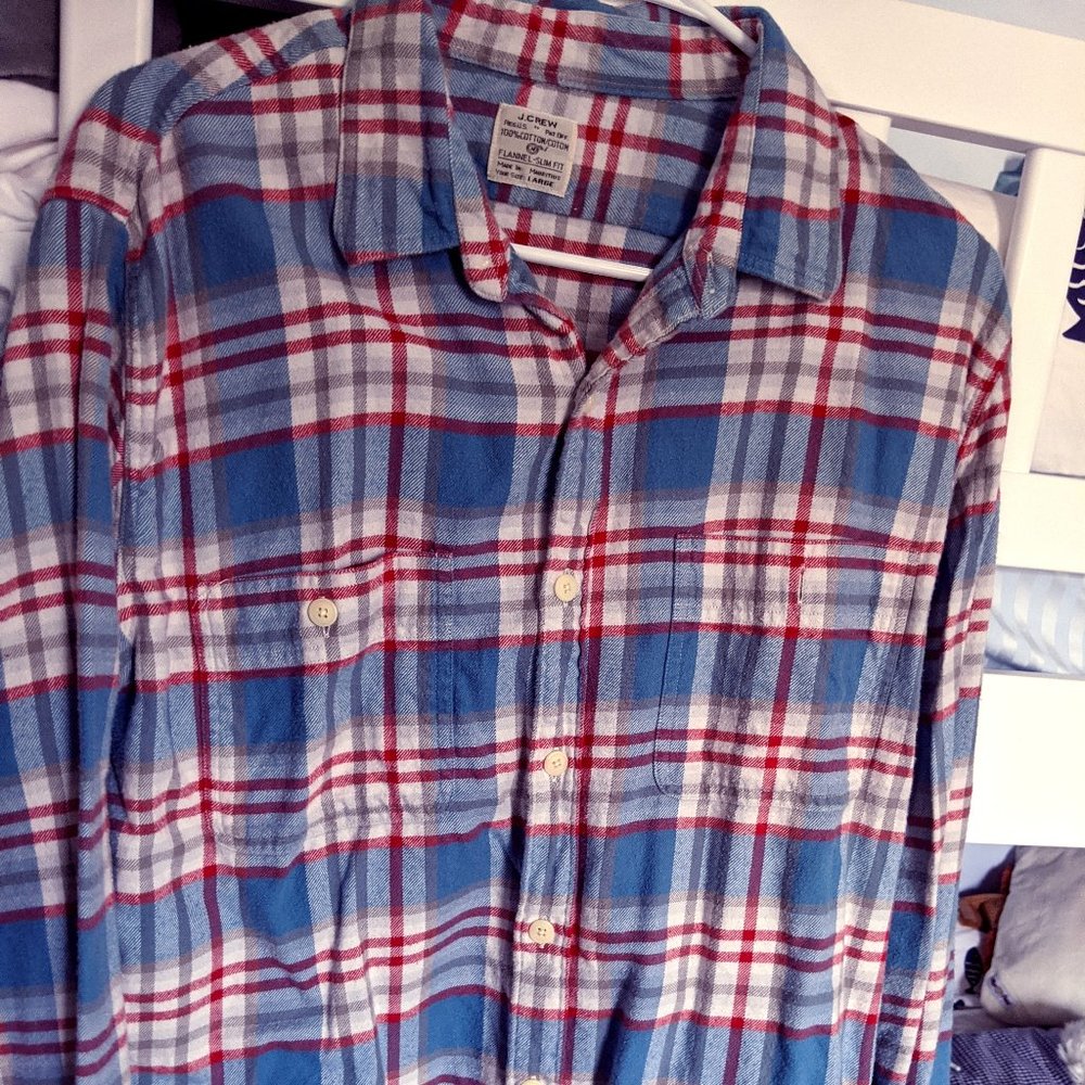 J. Crew Flannel Slim Fit